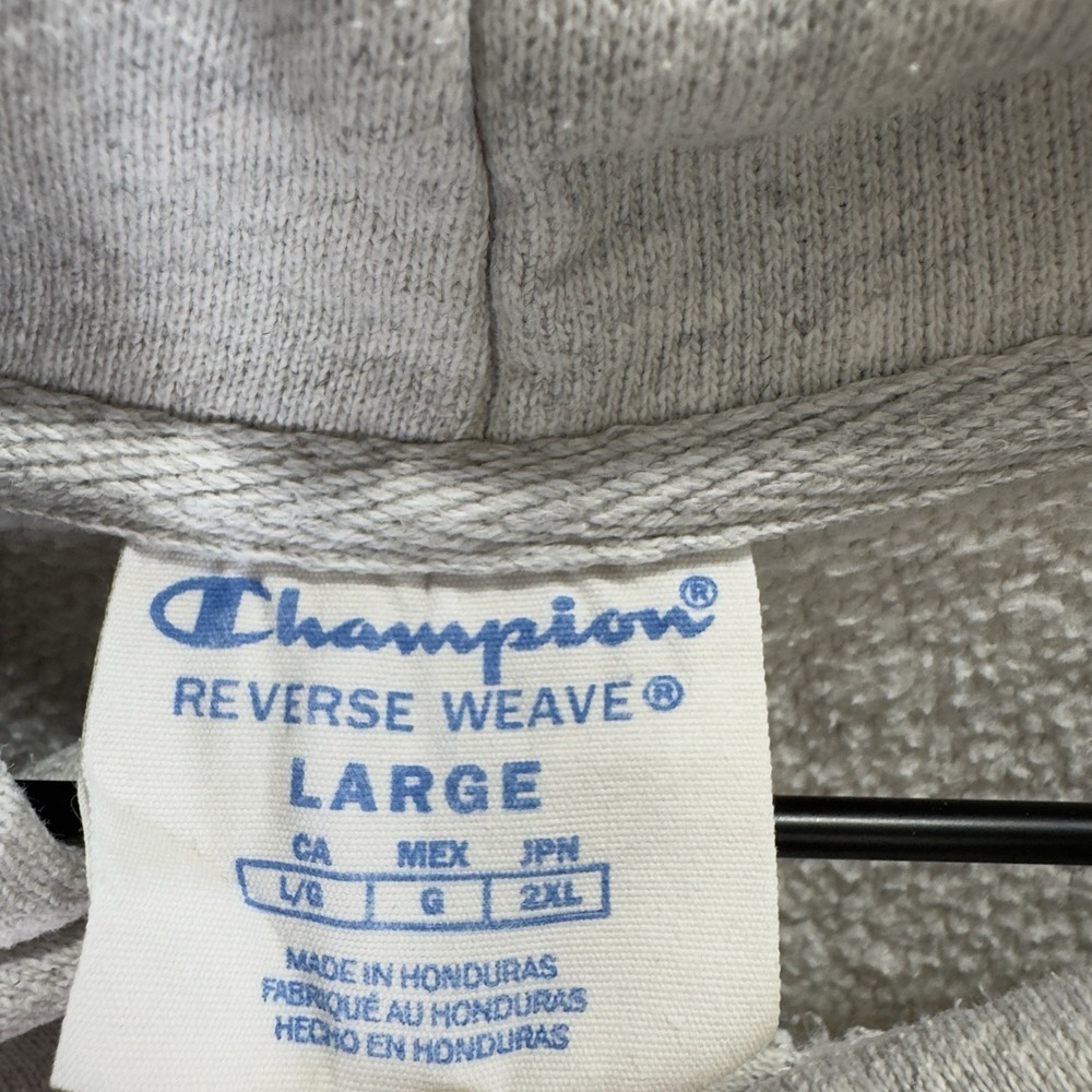 Vtg Champion Reverse Weave Hoodie Mens L WSU Washington State University Cougars - Picture 7 of 16